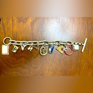 Vintage Fast Food Charm Bracelet